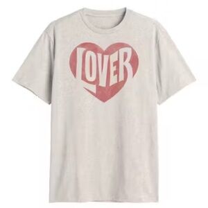 NWT Cream 'Lover' Heart Vintage T-Shirt